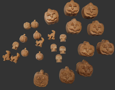 Pumpkin themed soaps