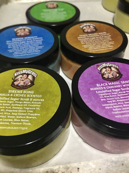 Sugar Scrub Black Magic Sangria