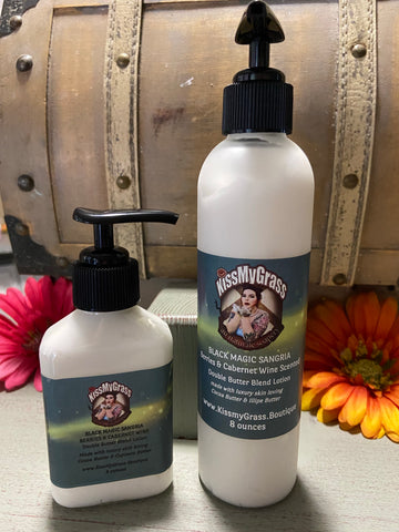 Triple Butter Blend Lotion 4oz Black Magic Sangria