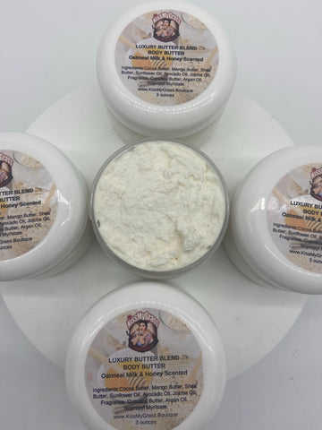 Body Butter Oatmeal Milk & Honey